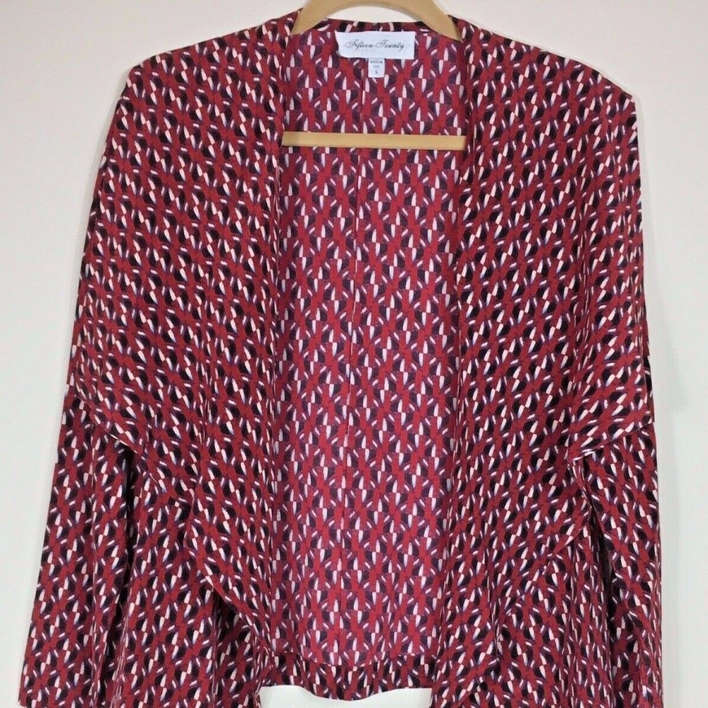 NWOT Fifteen Twenty Sz S Silk Jacket Duster